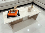 TerraForma Travertine Coffee Table