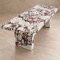 Ardelle Dining Table — Calacatta Viola