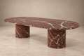 Montclair Dining Table — Rosso Levanto