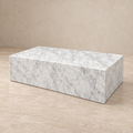 Monceau Coffee Table — Carrara Marble