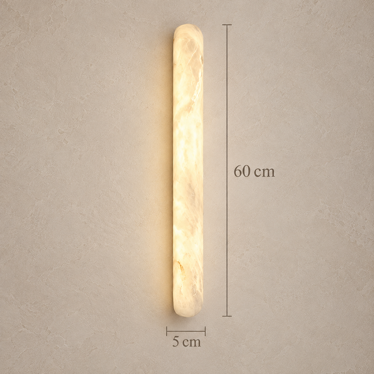 Alba Alabaster Wall Sconce