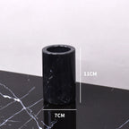 The Monolith Vanity Organizer – Hand-Carved Solid Marble