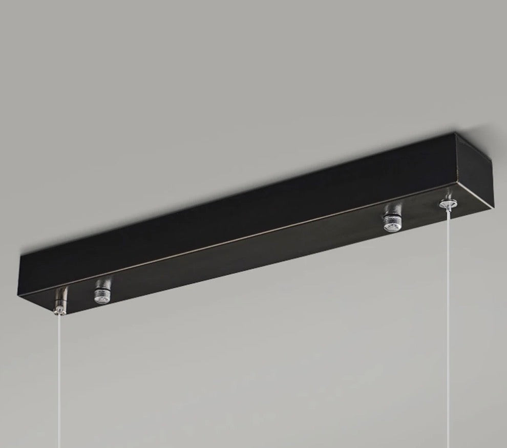 Alabaster Marble Linear Pendant Chandelier