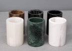 The Monolith Vanity Organizer – Hand-Carved Solid Marble