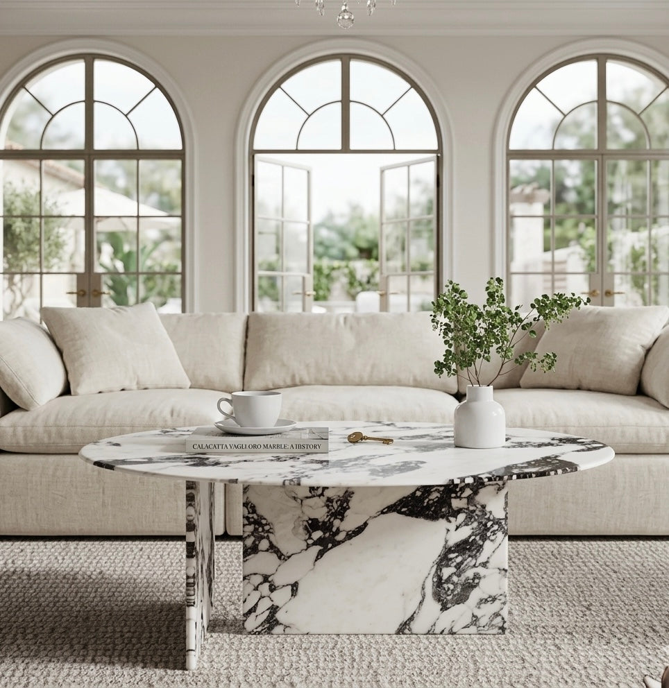 The Grand Calacatta Coffee Table