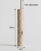 Travertine Pendant Lighting