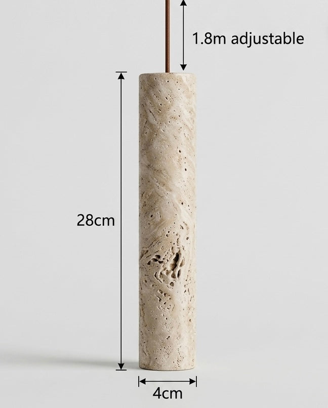 Travertine Pendant Lighting