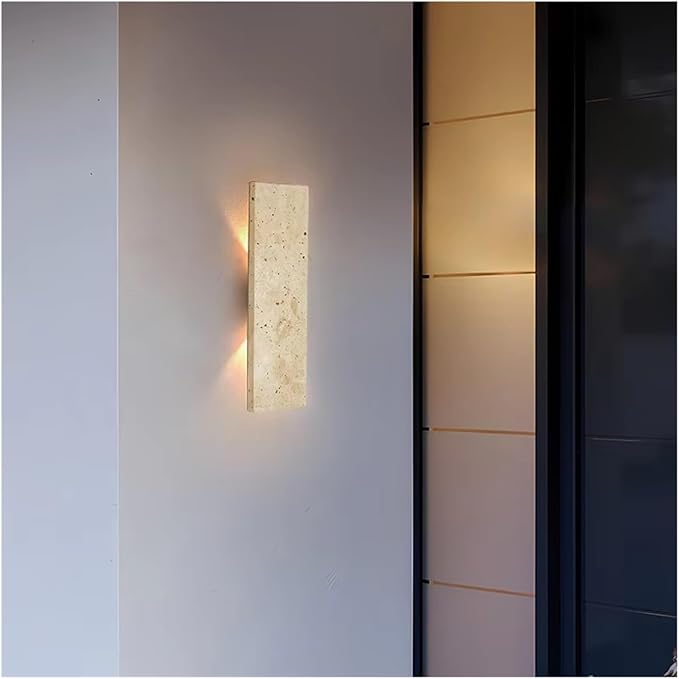 Travertine Wall Sconce