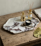 The Scalloped Stone Gallery Tray