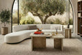 TerraForma Travertine Coffee Table