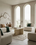 Terraforma Travertine Coffee Table (Single)
