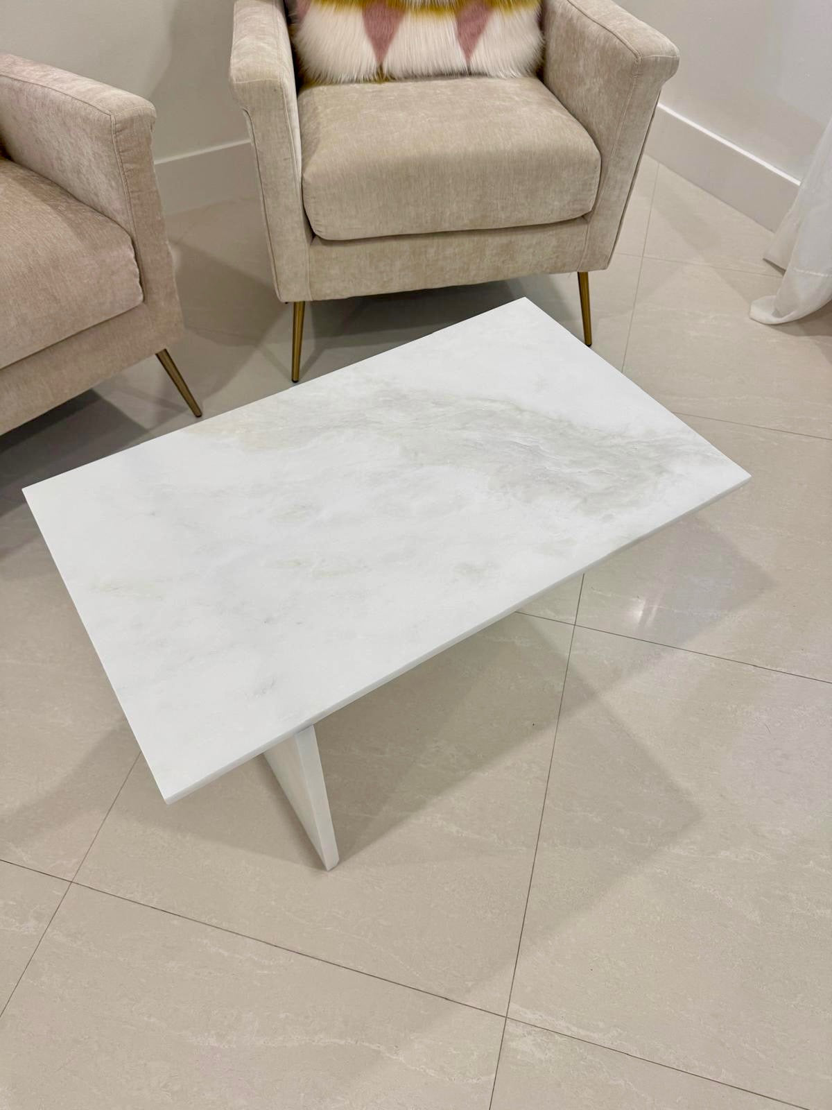 Celestara Marble Coffee Table