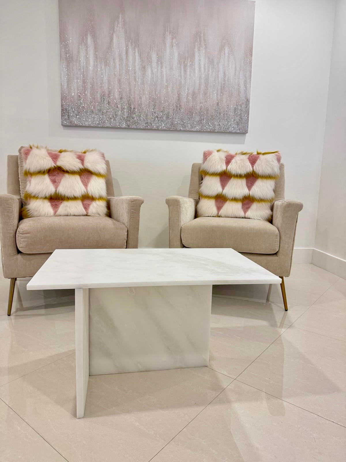 Celestara Marble Coffee Table