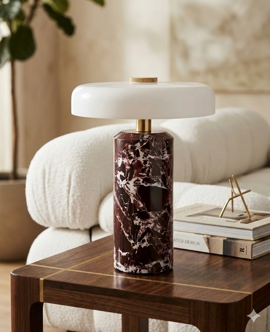 Marble Table Lamp