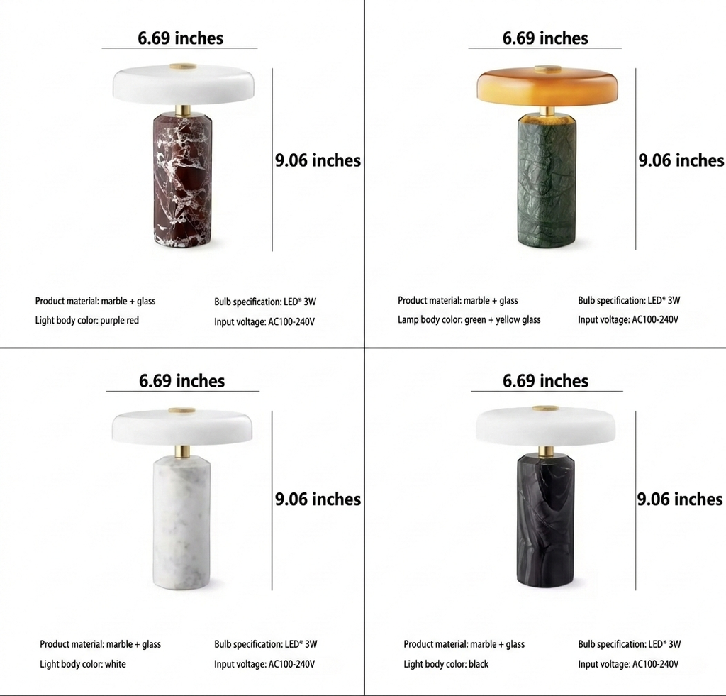 Marble Table Lamp
