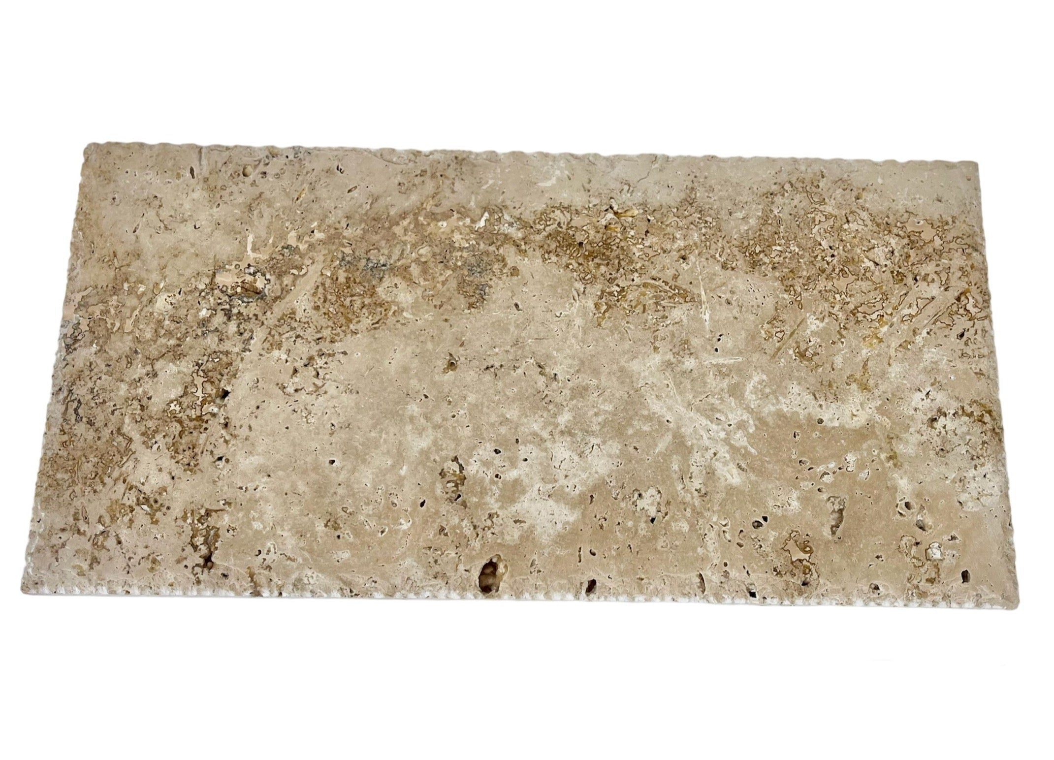 Travertine Pet Feeding Stand