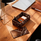 The Levanto Rosso Marble Rectangular Jewelry & Keepsake Box
