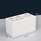The Monolith Vanity Organizer – Hand-Carved Solid Marble