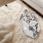 The Scalloped Stone Gallery Tray