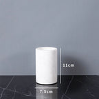 The Monolith Vanity Organizer – Hand-Carved Solid Marble