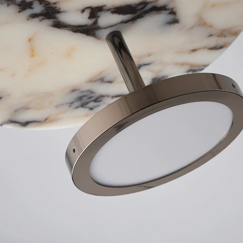 Calacatta Marble Disc Pendant Lighting