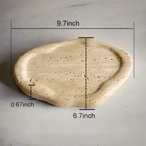 The Organic Ellipse –  Marble Tray