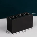 The Monolith Vanity Organizer – Hand-Carved Solid Marble
