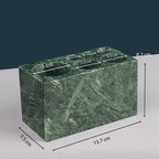 The Monolith Vanity Organizer – Hand-Carved Solid Marble