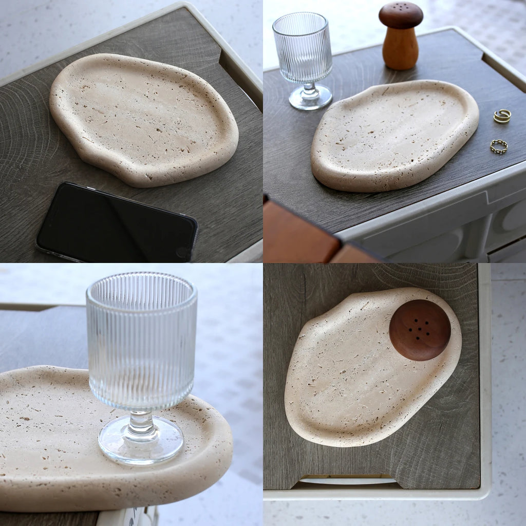 The Organic Ellipse –  Marble Tray