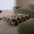 The Checkmate Stone Coffee Table