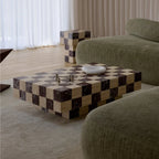 The Checkmate Stone Coffee Table