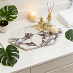 The Scalloped Stone Gallery Tray