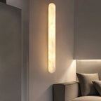 Translucent Vertical Marble Sconce