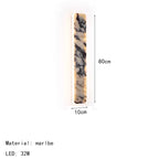 Calacatta Marble Capsule Sconce